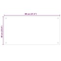 PANEL OCHRONNY DO KUCHNI PRZEZROCZYSTY 80X40CM SZKŁO