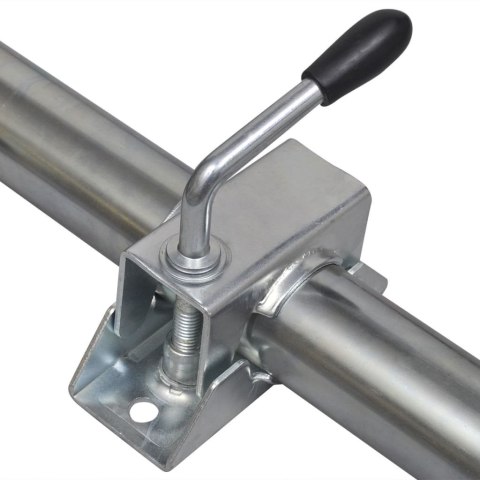 2 WSPORNIKI I 2 ZACISKI DO KOŁA PODPOROWEGO 48MM