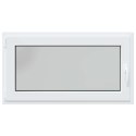 OKNO PIWNICZNE "RISOR" 110X70CM UCHYLNO-ROZWIERNE DIN LEWE BIAŁE