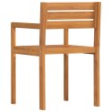 KRZESŁA OGRODOWE 4 SZT. 50X53X80CM DREWNO LITE AKACJA