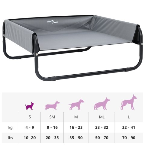 PODWYŻSZONE LEGOWISKO DLA PSA DO 60KG IDEALNE NA OGRÓD DO DOMU