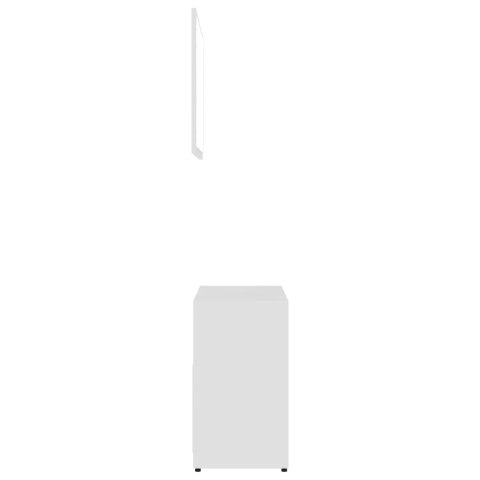 3-CZĘŚCIOWY ZESTAW MEBLI ŁAZIENKOWYCH BIAŁY