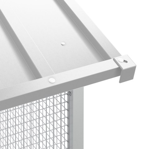 WOLIERA DLA PTAKÓW EGZOTYCZNYCH I OZDOBNYCH 215X110X247 CM STALOWA