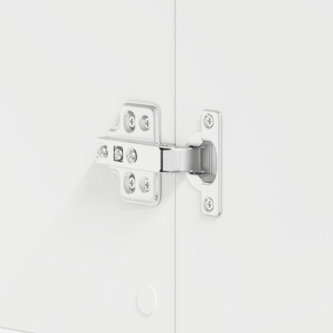 SZAFKA NA BUTY BIAŁA 80X39X180CM