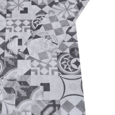 PANELE PODŁOGOWE PVC 5,02M² 2 SAMOPRZYLEPNE SZARY WZÓR