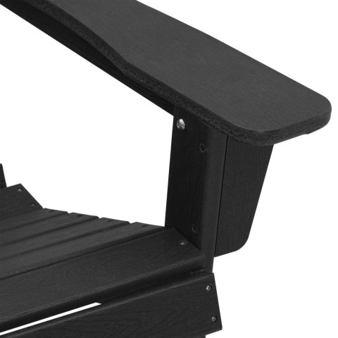 KRZESŁA ADIRONDACK 2 SZT GRANATOWE 74X82X90 CM HDPE