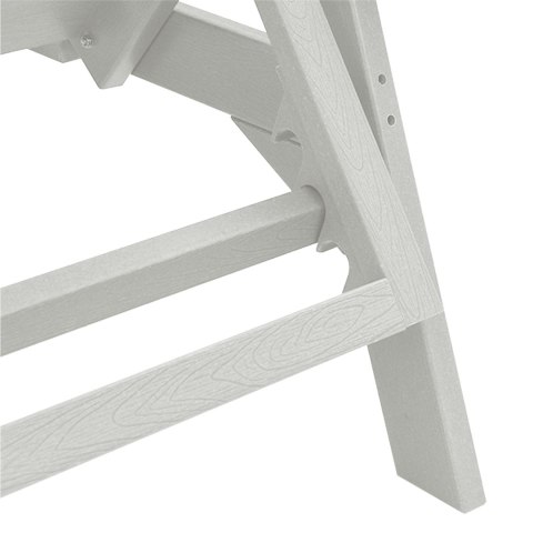 LEŻAKI SŁONECZNE 2 SZT. BIAŁY 162X53X98.5CM HDPE