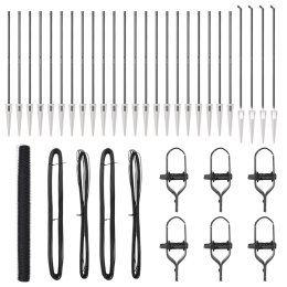 HEXAGON FENCE SZARY 1.6X50M STAL