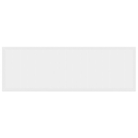 13-CZĘŚCIOWY ZESTAW OBIADOWY DO OGRODU Z PODUSZKAMI Z BIAŁEGO POLIRATTANU