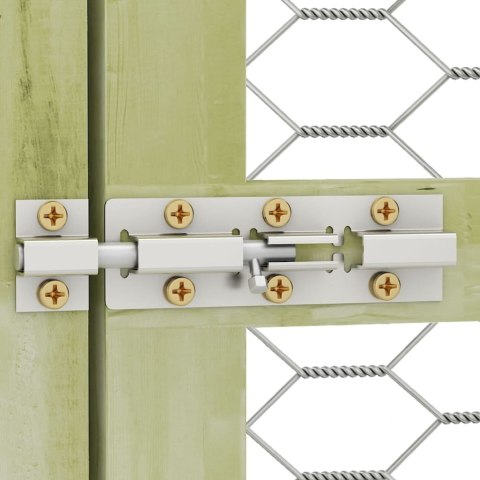 KLATKA DLA KURCZĄT 268X300X190CM IMPREGNOWANE DREWNO SOSNOWE