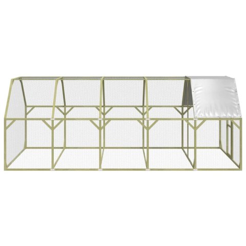 KLATKA DLA KURCZĄT 268X500X190CM IMPREGNOWANE DREWNO SOSNOWE