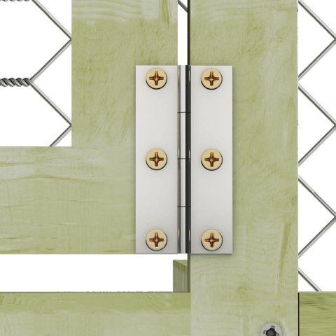 KLATKA DLA KURCZĄT 268X500X190CM IMPREGNOWANE DREWNO SOSNOWE