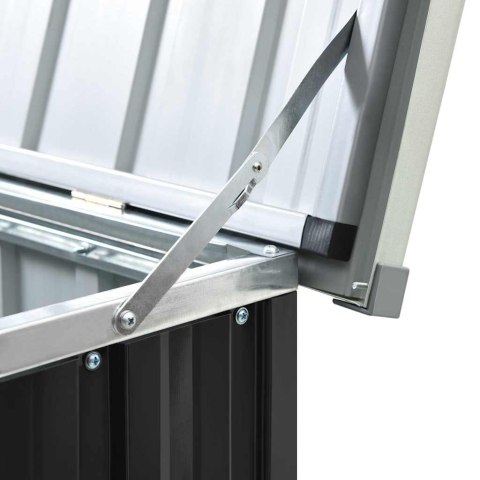 SKRZYNIA OGRODOWA ANTRACYTOWA 171X99X93CM