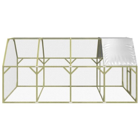 KLATKA DLA KURCZĄT 268X400X190CM IMPREGNOWANE DREWNO SOSNOWE