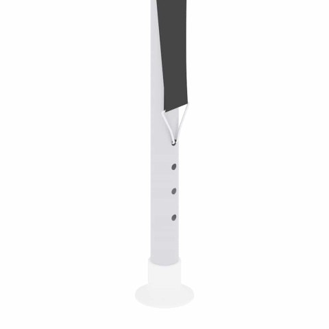 NAMIOT IMPREZOWY KOMUNIA UROCZYSTOŚCI ZE ŚCIANKAMI 2,5X2,5M ANTRACYTOWY 90G/M²