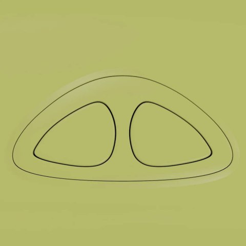 SPŁUCZKA DO TOALETY Z DOLNYM DOPŁYWEM 3/6 L OLIWKOWA