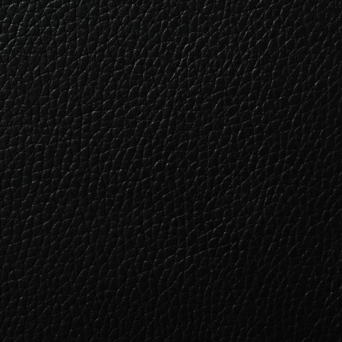 KRZESŁA STOŁOWE 2 SZT. CZARNE OBITE SZTUCZNĄ SKÓRĄ