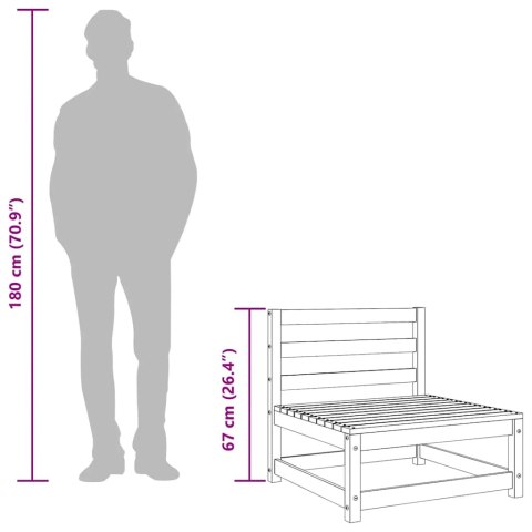 2-CZ. ZESTAW MEBLI WYPOCZYNKOWYCH DO OGRODU BIAŁY SOSNOWY