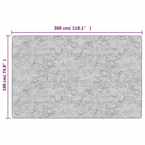 DYWAN Z MOŻLIWOŚCIĄ PRANIA 190X300CM BEŻOWY ANTYPOŚLIZGOWY