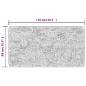 DYWAN Z MOŻLIWOŚCIĄ PRANIA 80X150CM ANTRACYT ANTYPOŚLIZGOWY