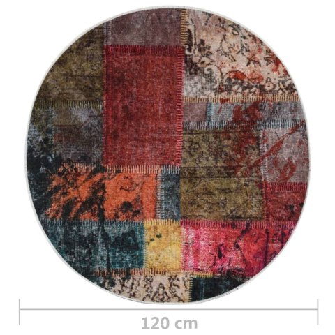 DYWAN Z MOŻLIWOŚCIĄ PRANIA PATCHWORK 120CM KOLOROWY