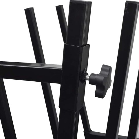 KOZIOŁ DO CIĘCIA DREWNA CZARNY MALOWANY PROSZKOWO