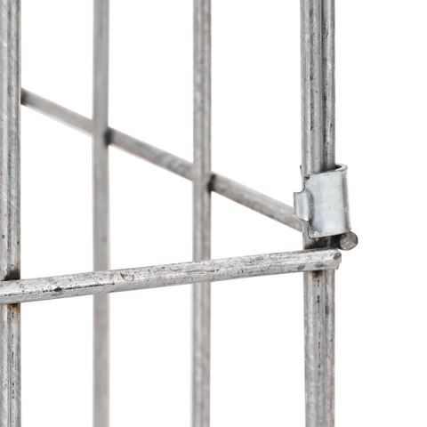 KOLUMNA GABIONOWA Z KRANY 100X25X25CM STAL NIERDZEWNA