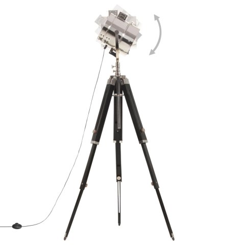 LAMPA PODŁOGOWA NA TRÓJNOGU LITE DREWNO MANGO 165CM