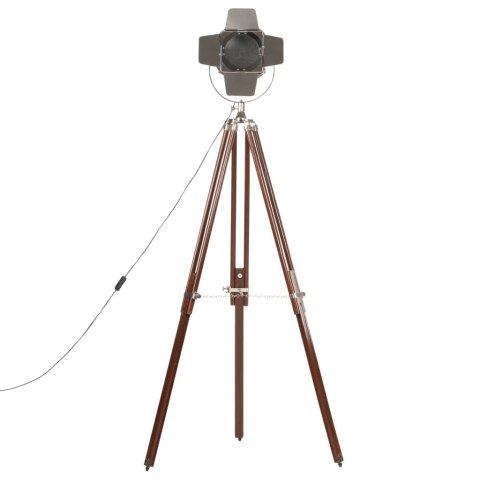 LAMPA PODŁOGOWA NA TRÓJNOGU LITE DREWNO MANGO 180CM