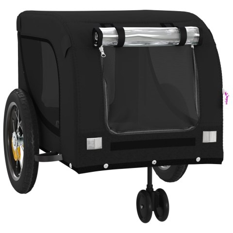 PRZYCZEPKA ROWEROWA DLA ZWIERZĄT TKANINA OXFORD I ŻELAZO