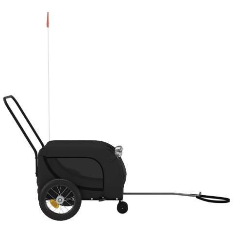 PRZYCZEPKA ROWEROWA DLA ZWIERZĄT TKANINA OXFORD I ŻELAZO