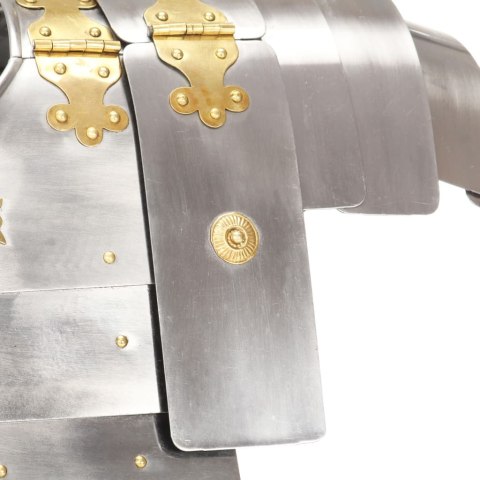 REPLIKA PANCERZA RZYMSKIEGO WOJOWNIKA LARP SREBRNA STAL