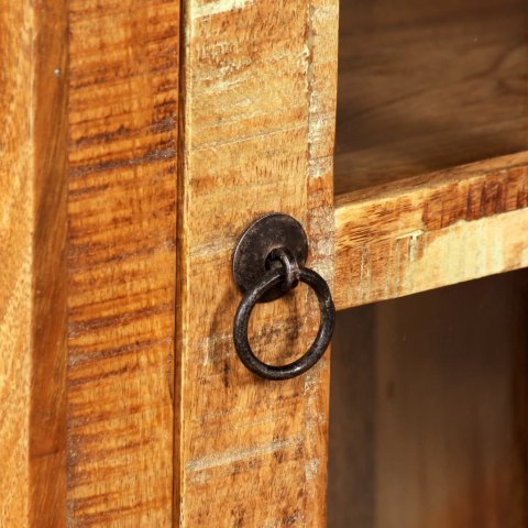 SZAFKA WISZĄCA Z DREWNA Z ODZYSKU 44X21X72CM