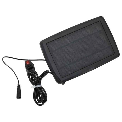 RĘCZNIE ZWIJANA MARKIZA Z LED BURGUNDOWA 300X250CM