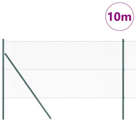 HEXAGON FENCE ZIELONY 1X10M STAL