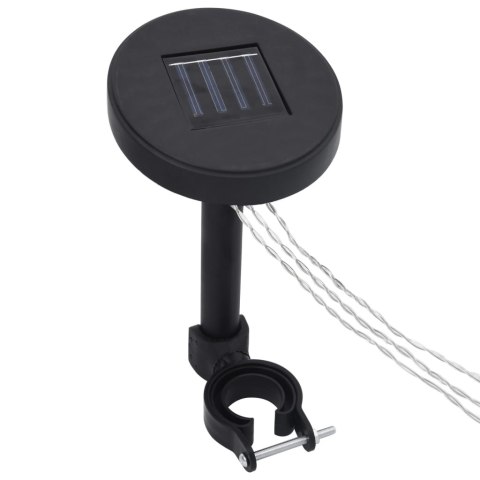 ALTANA Z MOSKITIERĄ I SZNUREM LAMPEK LED 3X3X2,73M ANTRACYT