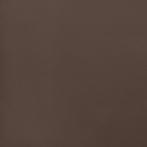 VidaXL Materac kieszeniowy, brązowy, 90x200x20 cm, sztuczna skóra