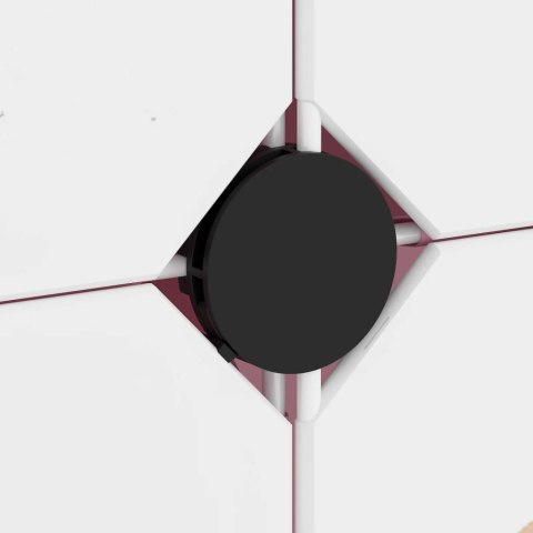 REGAŁ KOSTKOWY DLA DZIECI Z 12 PRZEGRODAMI RÓŻOWY PP