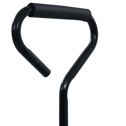 SKŁADANY WÓZEK RĘCZNY STALOWY SZARY