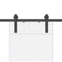 SYSTEM DO MONTAŻU DRZWI PRZESUWNYCH 152CM STAL CZARNY