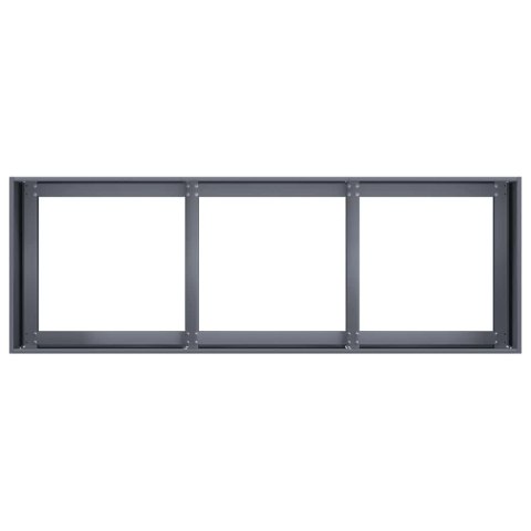 DONICA ANTRACYTOWA 120X40X40CM STAL WALCOWANA NA ZIMNO