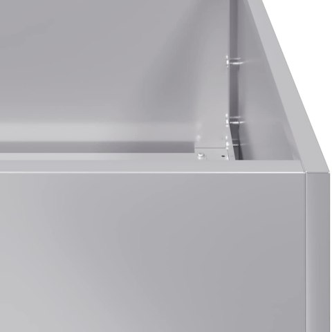 DONICZKA 120X40X40CM STAL OCYNKOWANA