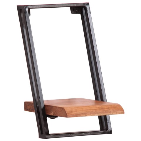 PÓŁKI ŚCIENNE 5 SZT. LITE DREWNO AKACJOWE