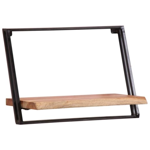 PÓŁKI ŚCIENNE 5 SZT. LITE DREWNO AKACJOWE