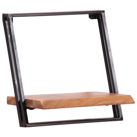 PÓŁKI ŚCIENNE 5 SZT. LITE DREWNO AKACJOWE