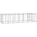 KOJEC ZEWNĘTRZNY DLA PSA STALOWY TRWAŁY BEZPIECZNY 16,94M²
