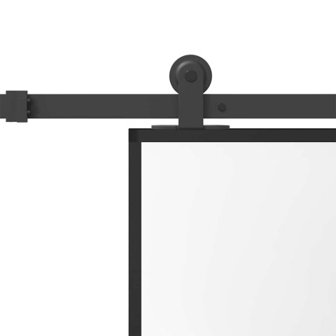 DRZWI PRZESUWNE Z ZESTAWEM OKUĆ SZKŁO HARTOWANE I ALUMINIUM