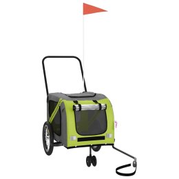 PRZYCZEPKA ROWEROWA DLA ZWIERZĄT TKANINA OXFORD I ŻELAZO