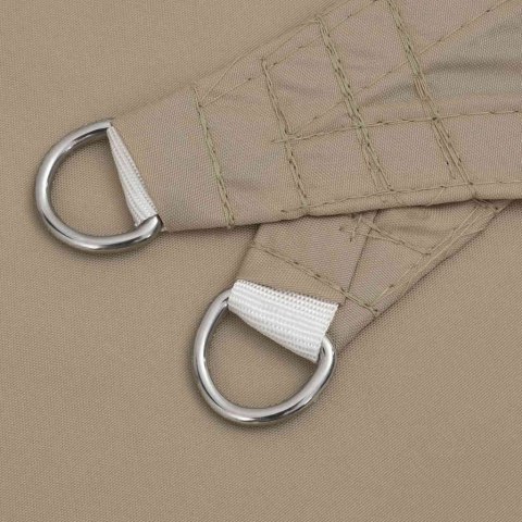 ŻAGIEL PRZECIWSŁONECZNY WODOODPORNY OGRODOWY MARKIZA TARAS TAUPE 2X2X2M