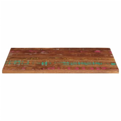 BLAT STOŁU 100X60X3,8CM PROSTOKĄTNY LITE DREWNO Z ODZYSKU